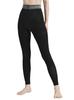 Ballelite Pelvic Support Compression 40 BLWNP243005 Leggings, Plain, Denier, Women's, Black,