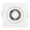 Spot LED encastrable carré blanc 5W IP20 6500K