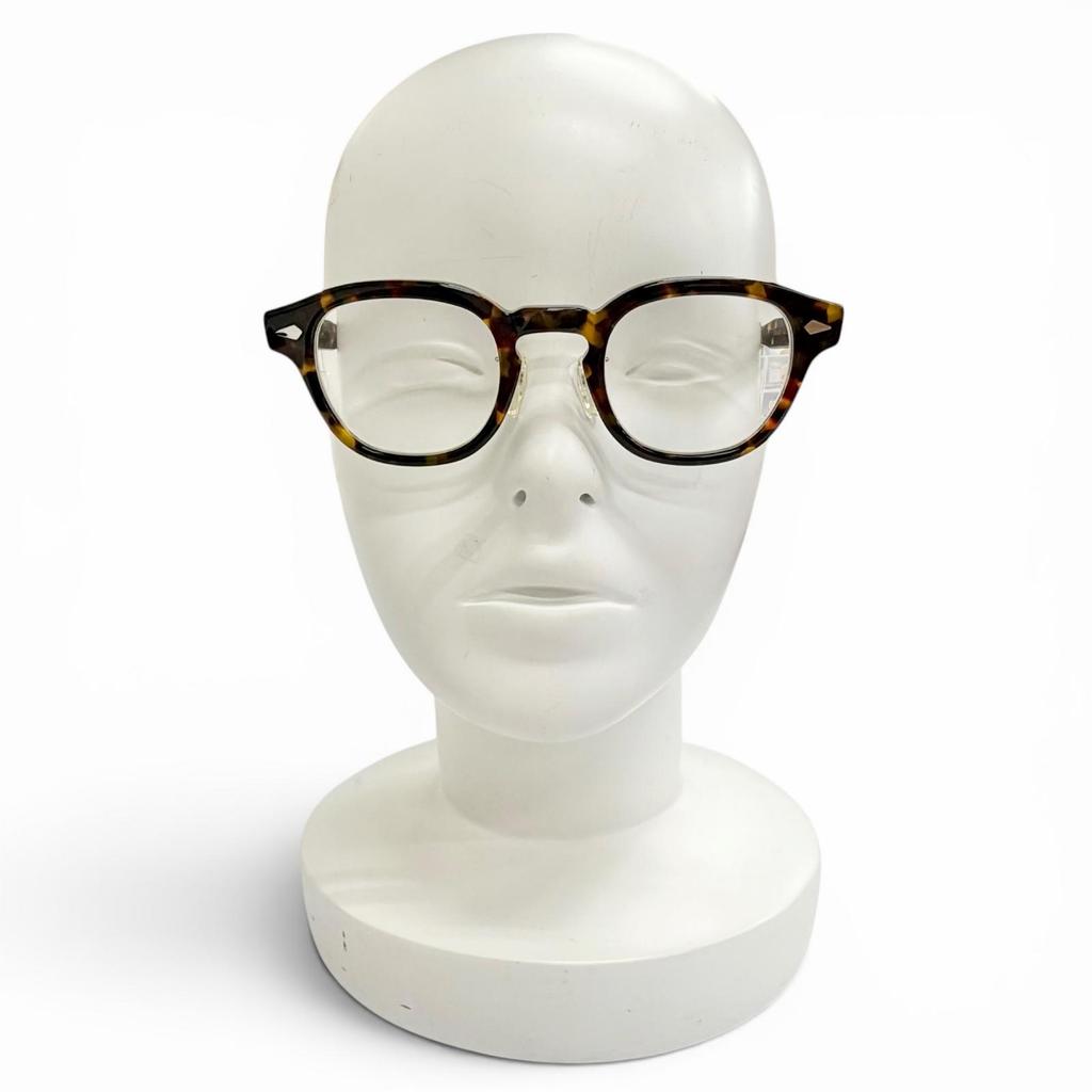 Excellent MOSCOT Glasses LEMTOSH Wellington Tortoiseshell Pattern Havana mens Used