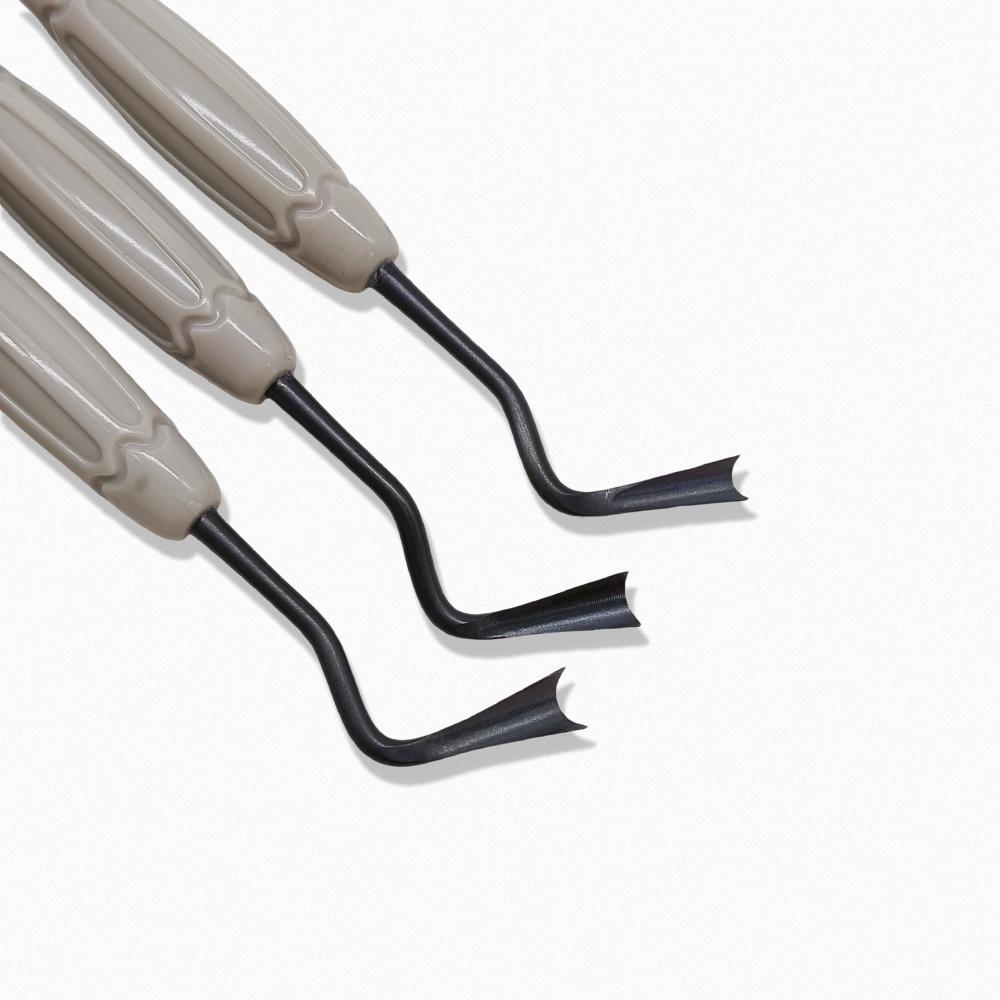 Титановый дентальный имплантат Ретракция десны Ретрактор десны Силиконовая ручка Сепаратор десны Изоляция хирургический инструмент