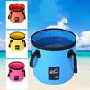 12L/20L Collapsible Foldable Water Bucket Portable Fishing Bucket Water Storage Container Outdoor