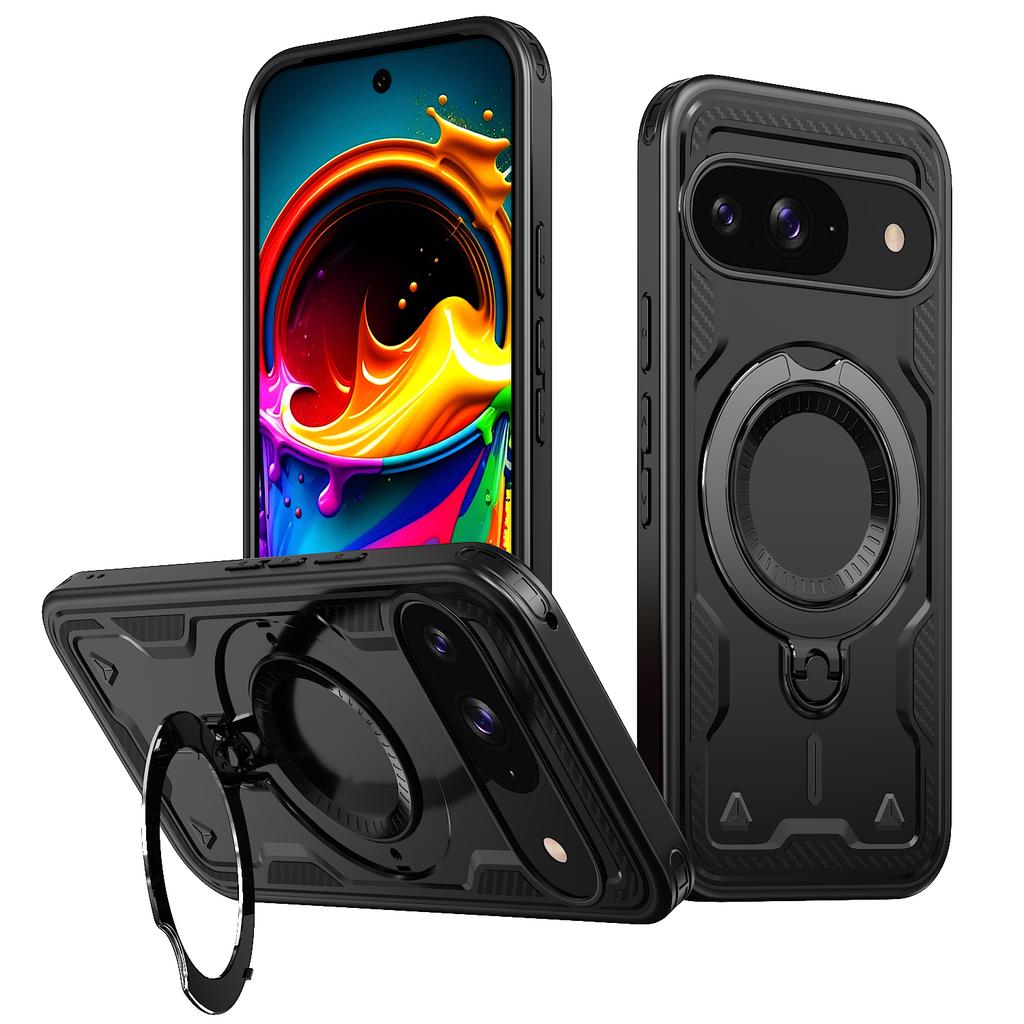 Чехол для мобильного телефона для Google Pixel 10 Pro XL 5G Pixel10 Pixel 9 Pro 9A Pixel9a Pixel9 Двухслойный бронированный противоударный магнитный чехол