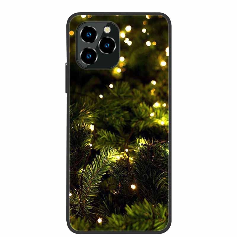 Phone Case For Oukitel C21 Pro Christmas Silicone TPU Soft Cover For Oukitel C21 Pro Coque Protector Bumper OukitelC21 Elk Funda