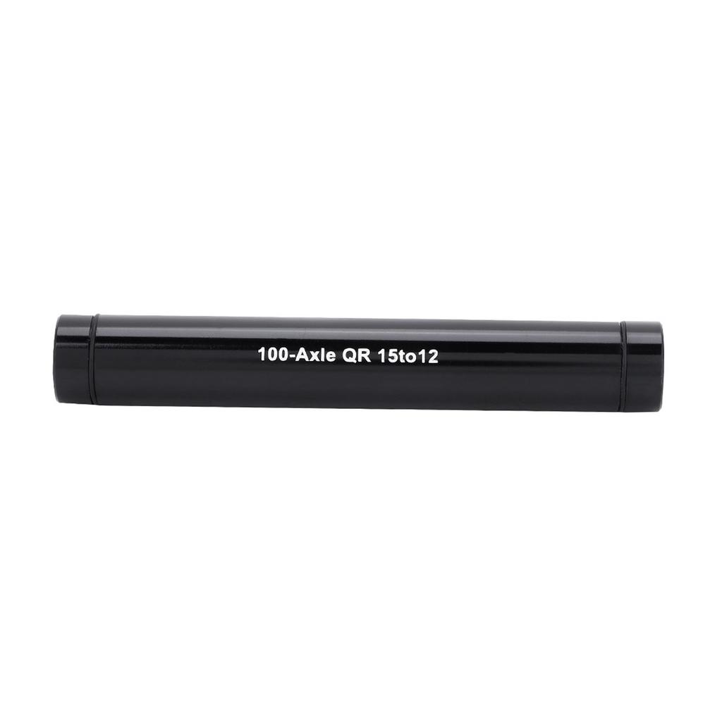 Bike Thru Axle Hub Adapter 15mm to 12mm Quick Relse Skewer Black