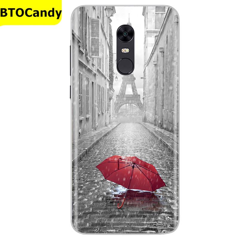 Силиконовый чехол для Xiaomi Redmi 5 Plus, чехол 5 Plus, мягкие окрашенные сумки, задняя крышка из ТПУ, чехол для телефона для Xiaomi Redmi 5 Plus Redmi5, чехол