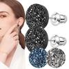 Magnetic Earrings Slimming Double-Sided Earrings Piercing Acupressures Earrings Crystal Random Style Earrings