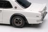 Makeup Vision Scale Nissan Skyline 2000 1971 with Spoiler Finished Model VM244B 1/43 GT-R (KPGC10) (Works Wheels) White,