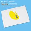 Нож для открывания конвертов с острым скрытым лезвием, безопасный дизайн, резак для листов, резак для бумаги, резак для оберточной бумаги, инструмент для открывания пакетов для использования в школьном офисе