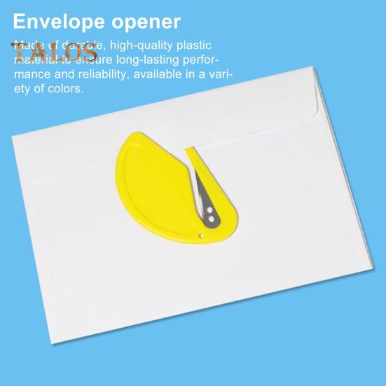 Нож для открывания конвертов с острым скрытым лезвием, безопасный дизайн, резак для листов, резак для бумаги, резак для оберточной бумаги, инструмент для открывания пакетов для использования в школьном офисе