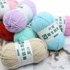4 нити Молочный хлопок Средняя толщина Ручная вязка Крючком Кукла Свитер Шарф Клубок Пряжи Детская шерсть