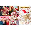 Christmas Hats Plush Soft Ultra Thick Warm Santa Claus Hat Thick Ultra Soft Plush Santa Claus Hat Festival Cap Cotton Velvet