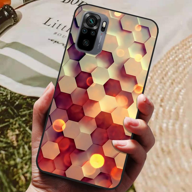 Чехол для Xiaomi Poco M5s 6,43" Силиконовая задняя крышка Чехол для телефона для Xiaomi Poco M5s Чехлы PocoM5s M5 S 2022 Мягкий бампер coque Funda