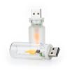 Ретро USB Светодиодная нить Ночник Желтый Теплый Свет Лампочка Пламя Окружающий свет Для Домашнего Декора Аварийное Освещение