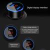 1~7PCS 3.0 Car Charger Multi-function Dual USB  LED Display Voltmeter Monitors Car Cigarette Lighter Charger Adapter Car