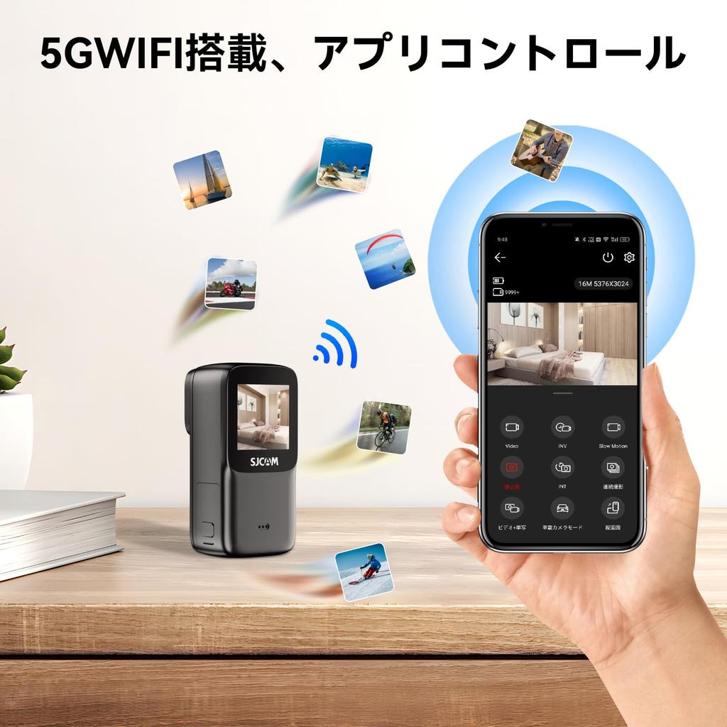 SJCAM C200Pro Action Ultra Ultra Touch Image 5G 8x Wide 40M Water Body Underwater 20MP Long Time For For For For For Video Shooting Japanese