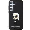 Karl Lagerfeld Klhcs24S3Drkink S24 S921Czarny/Black Hardcase 3D Rubber Ikonik