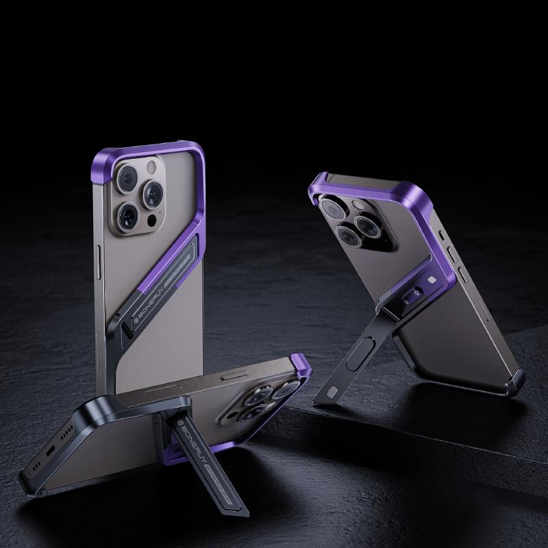 Металлический держатель Snap-on чехол для телефона iPhone 14 15 Pro Max Z-образная геометрическая подставка-держатель чехол для телефона