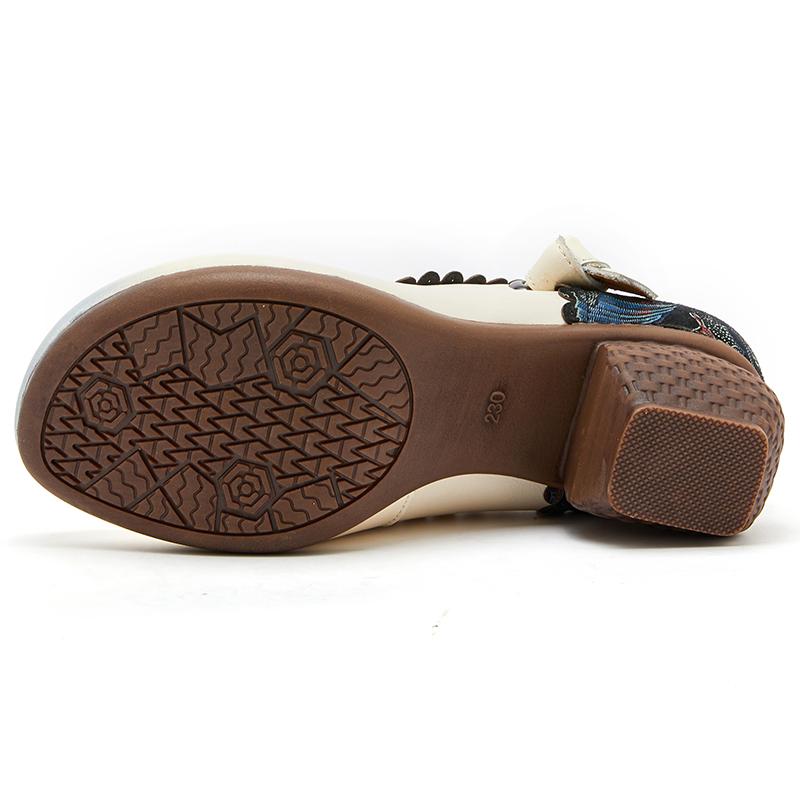 2024 весенние туфли из натуральной коровьей кожи с цветочным рисунком, женская обувь, элегантная модная обувь, женская обувь ручной работы в стиле ретро на высоком каблуке