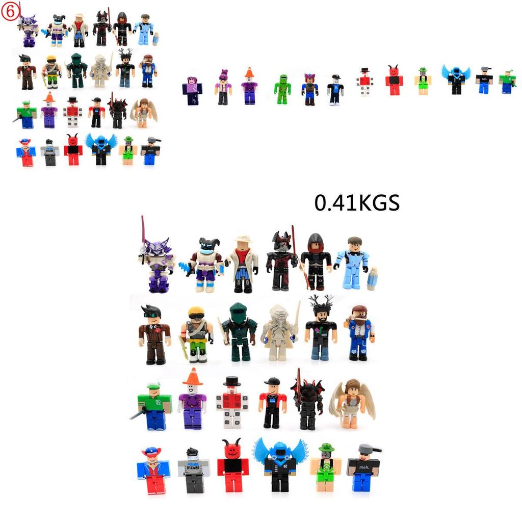 Уникальный набор из 24 фигурок персонажей игр Roblox Захватывающий подарок для юных фанатов