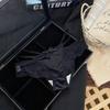 Женские летние сексуальные кружевные сатиновые трусы-стринги, плотно прилегающие к телу, удобные, с заниженной талией, треугольные