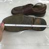 Italy Vintage Hawkins Mackay U-Tip Pebbled Leather Shoes 41 26-26.5cm Brown(USED)