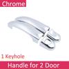 Door Handle Cover For Volkswagen VW New Beetle 1998~2011 Chrome Car Accessories Stickers Trim Set 1999 2001 2003 2005 2007 2010