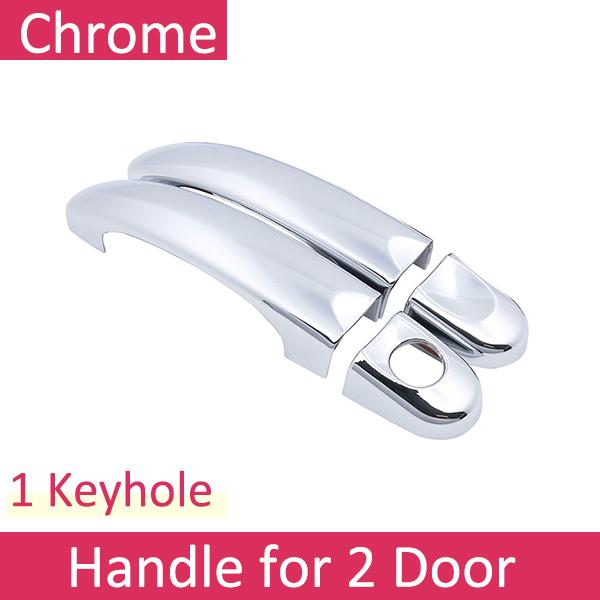 Door Handle Cover For Volkswagen VW New Beetle 1998~2011 Chrome Car Accessories Stickers Trim Set 1999 2001 2003 2005 2007 2010