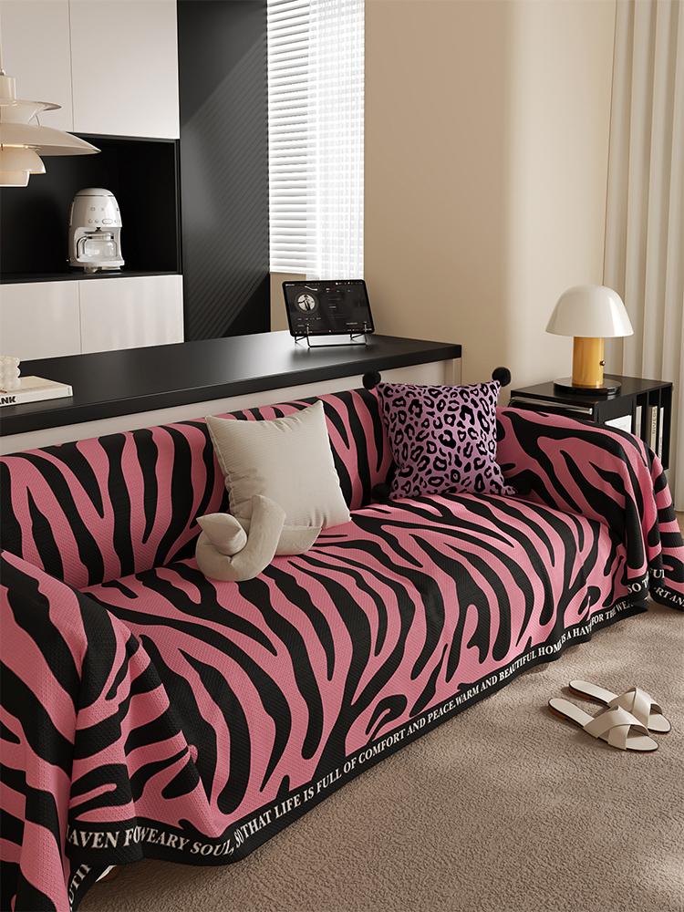 Чехол с леопардовым принтом, защищающий от царапин кошачьего дивана, полотенце для гостиной, универсальный чехол для дивана на все времена