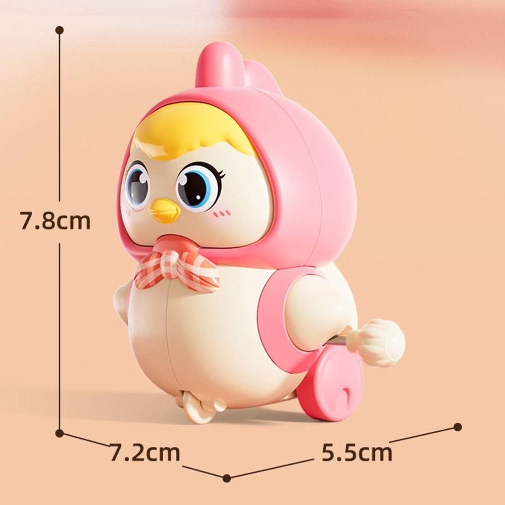 4pcs Set Sensory Exercise Walk Chicken Toys Intelligent Wind-up Toy for Baby Walking