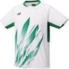 YONEX Short Sleeve Game Shirt White XO Men's (Fit Style), (011)