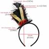 Dress Up Carnival Party Headband Vintage Knight Fascinator Top Hat  Festival Fancy
