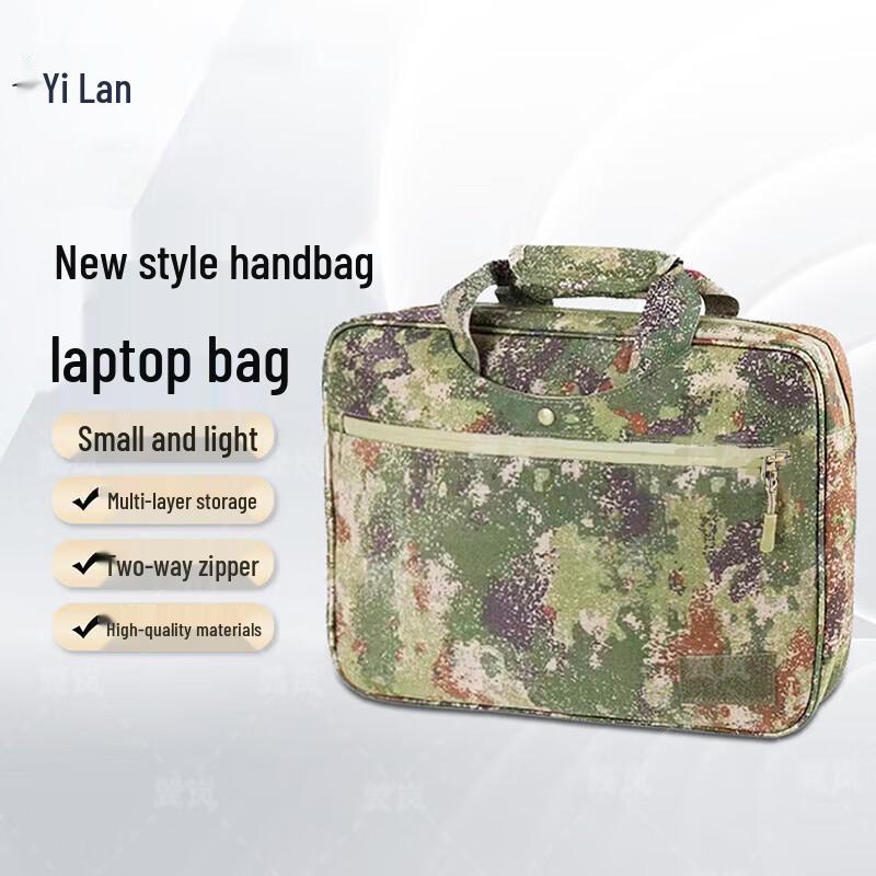 Yilan Camouflage Laptop Briefcase