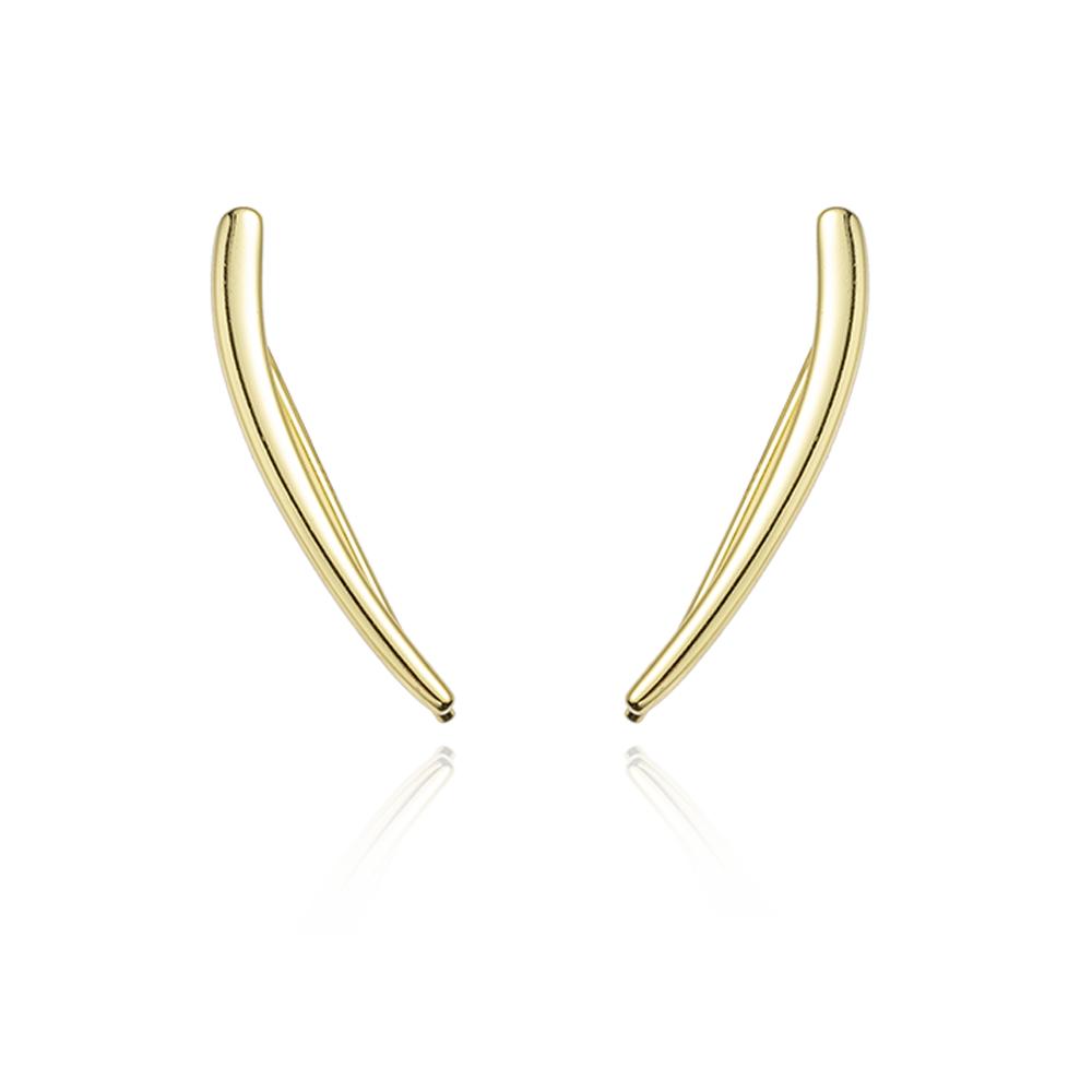 ANDYWEN Серьги-клипсы из стерлингового серебра 925 пробы, золото, большие длинные 25 мм, ювелирные изделия линии Pendiente, подарок на день рождения 2023