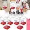 Multifunctional Speed Slicer: Rapid Fruit & Vegetable Cutter with Pusher for Home Use