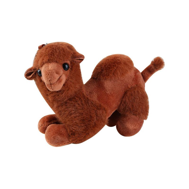 Cute Camel Plush Toy Animal Pendant With Soft Velvet For Backpack Accessories