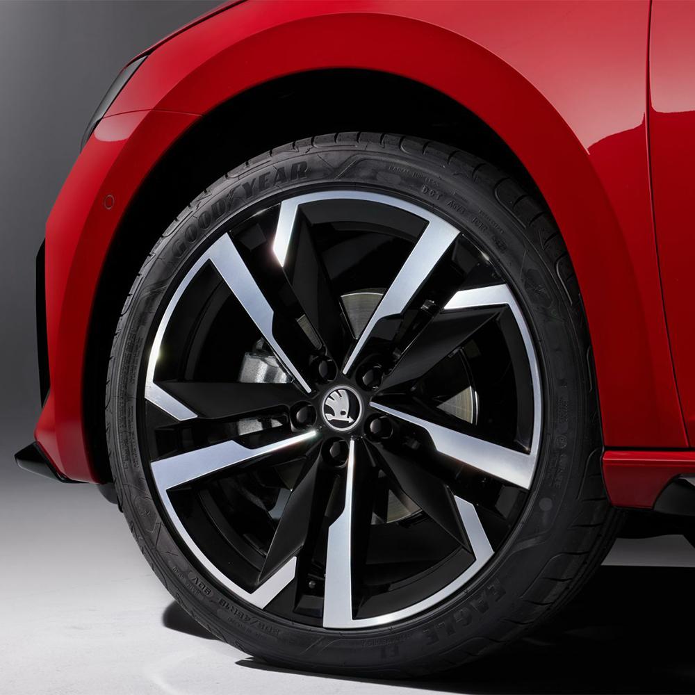 4pcs 55/65mm Car Original Wheel Center Cover Hub Cap Emblem Decor For Skoda Yeti Octavia 2 3 a5 Fabia Kodiaq Rapid Karoq Superb