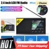 Мини-портативное радио DAB FM Карманное радио 2,4-дюймовый ЖК-дисплей Стерео Аудиоплеер DAB FM Многофункциональный портативный радиоприемник