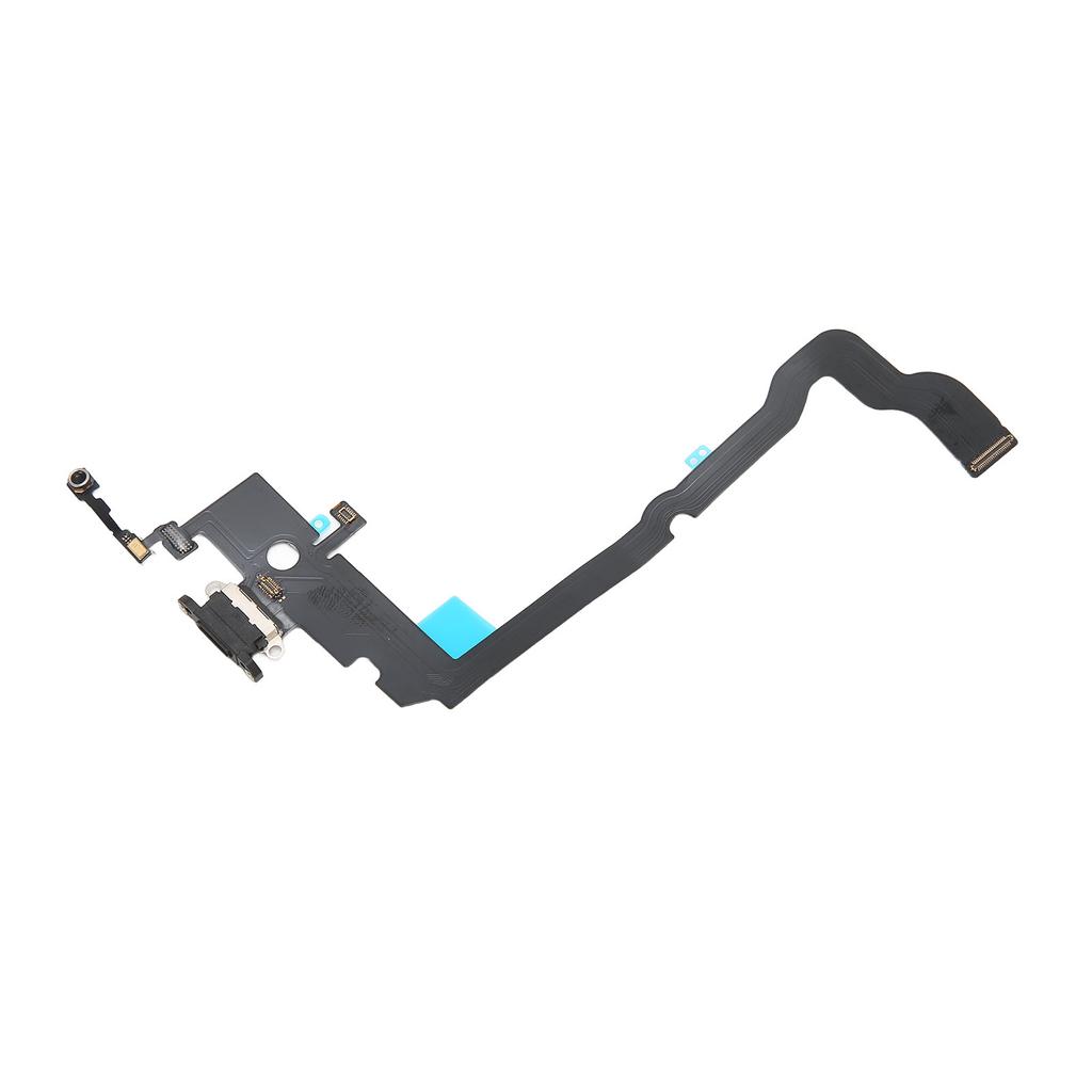 USB-порт для зарядки, гибкий кабель, разъем для зарядки телефона, сменный модуль для iPhone XS Max, черный