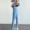 WTEMPO Women's Jeans High Waist Stretch Skinny Denim Trousers Streetwear Blue Vintage Washed Elastic Slim Pencil Pants Oversize