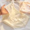 5PCS Cotton Crotch Sweet Briefs Ruffle Underpants for Women Cute Bowknot Panties Women
