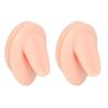 2PCS Soft Silicone Tongue Model Simulation Flexible Tongue Display for Practicing Piercing Jewelry D