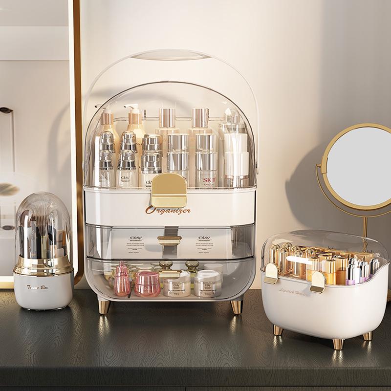 Продвинутый пыленепроницаемый бокс для хранения помад в стиле инс с крышкой