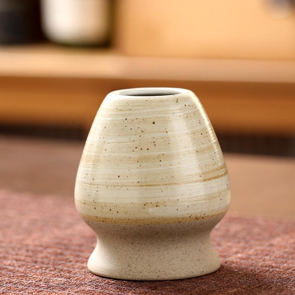 4шт бамбуковый керамический венчик для матча многоразовая щетка для размешивания матча венчик для размешивания зеленого чая