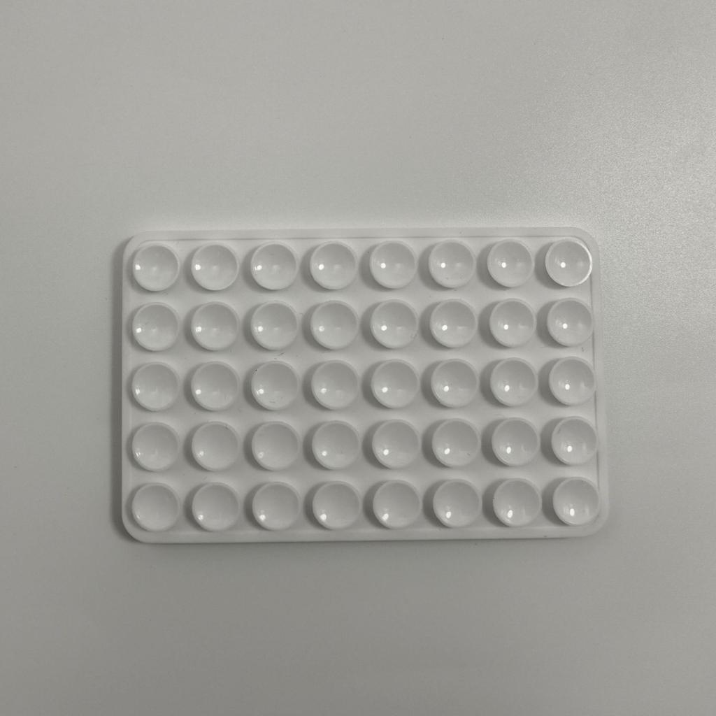 Силиконовый присосочный держатель для телефона, Нескользящая клейкая подставка для селфи и видео, Липкий держатель для мобильных телефонов — Светло-розовый