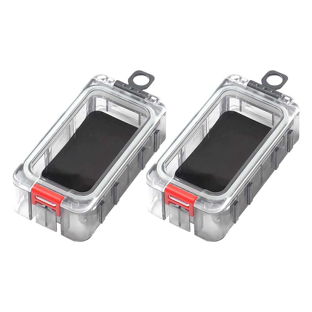 Водонепроницаемый ящик для рыболовных снастей Светящийся кейс для хранения приманок и крючков Расширяемые коробки-органайзеры для инструментов для карповой рыбалки Рыболовные аксессуары