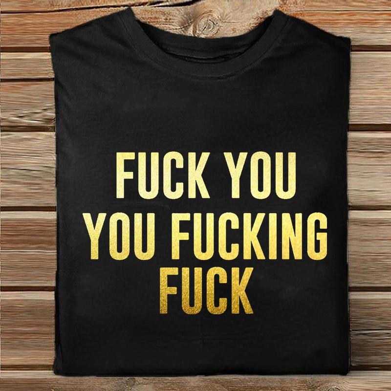ZIMOXUAN Summer Fashion Male Female Cotton Print T-Shirt Tees Punk Rock Hip-hop Lovers Shameless T-shirt