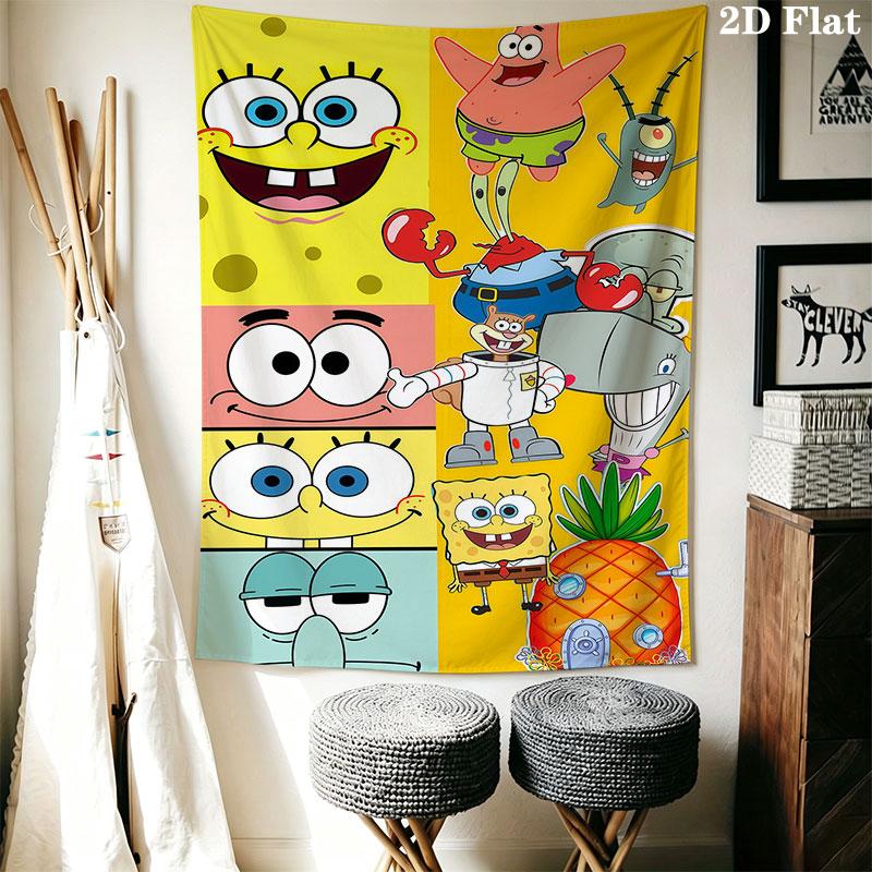 Animation Wall Hanging Printed Fabric Blanket Decorative Tapestries for Bedroom Living Room Home Decor