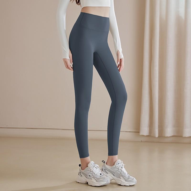 High Waist Tummy Control Leggings Women Butt Lifting Gym Workout Pants Non-Sheer Running Pilates Tights