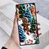 Дизайн подарочной коробки на Рождество Чехол для телефона для Samsung Galaxy S26 S25 S24 S23 S22 S21 S20 Ultra Plus FE 5G Черный Мягкий ТПУ