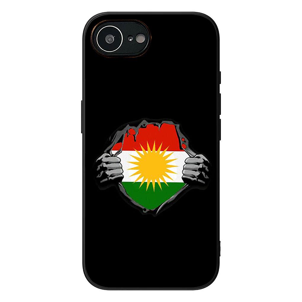 Soft Cover for OPPO A38 A18 A17 A40 A60 A80 A16 A78 A79 A54 A55 A57 4G 5G Coque Phone Case Kurdistan Flag